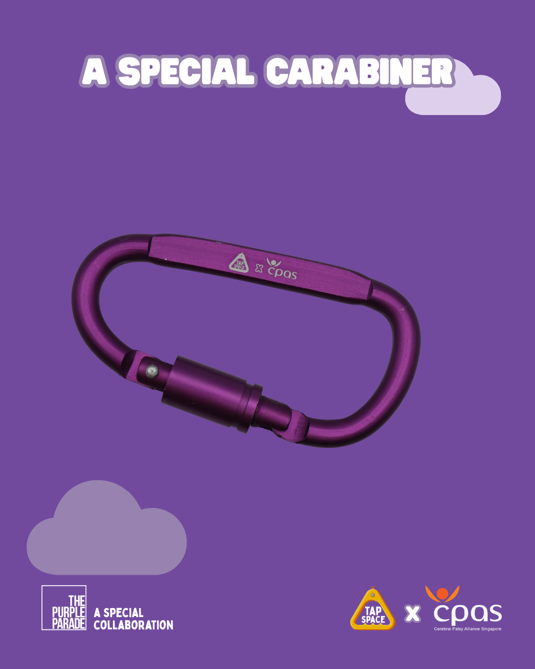 Tap Space × CPAS – Purple Parade 2026 Special Edition Handle Set 💜