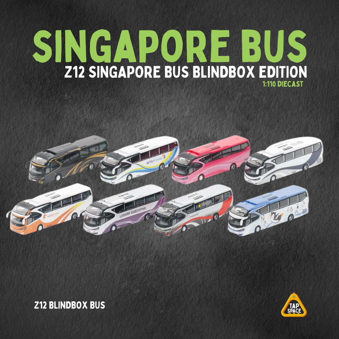Masterpiece Collectible Singapore Bus – Z12 Blind Box Edition (1