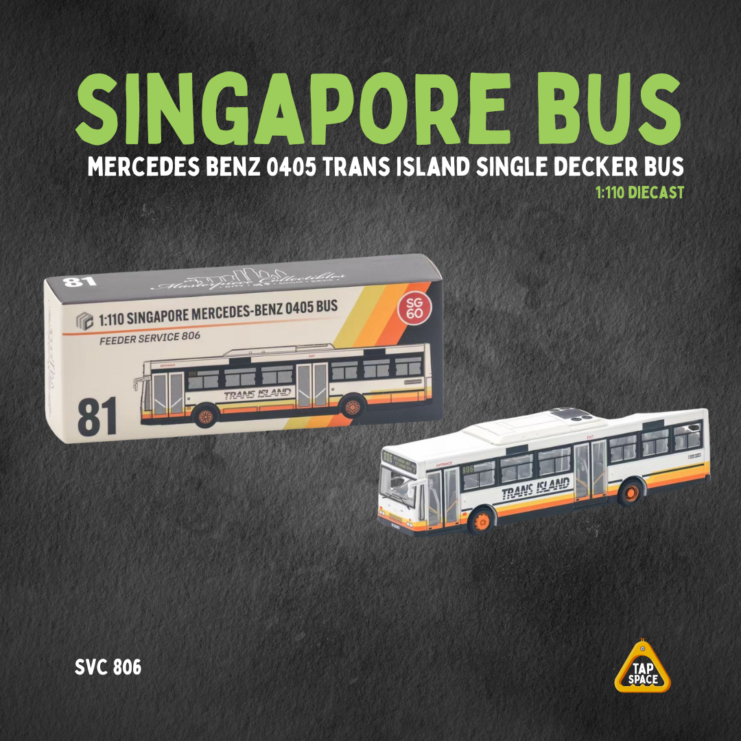 Masterpiece Collectible Singapore Bus – Mercedes-Benz O405 Trans