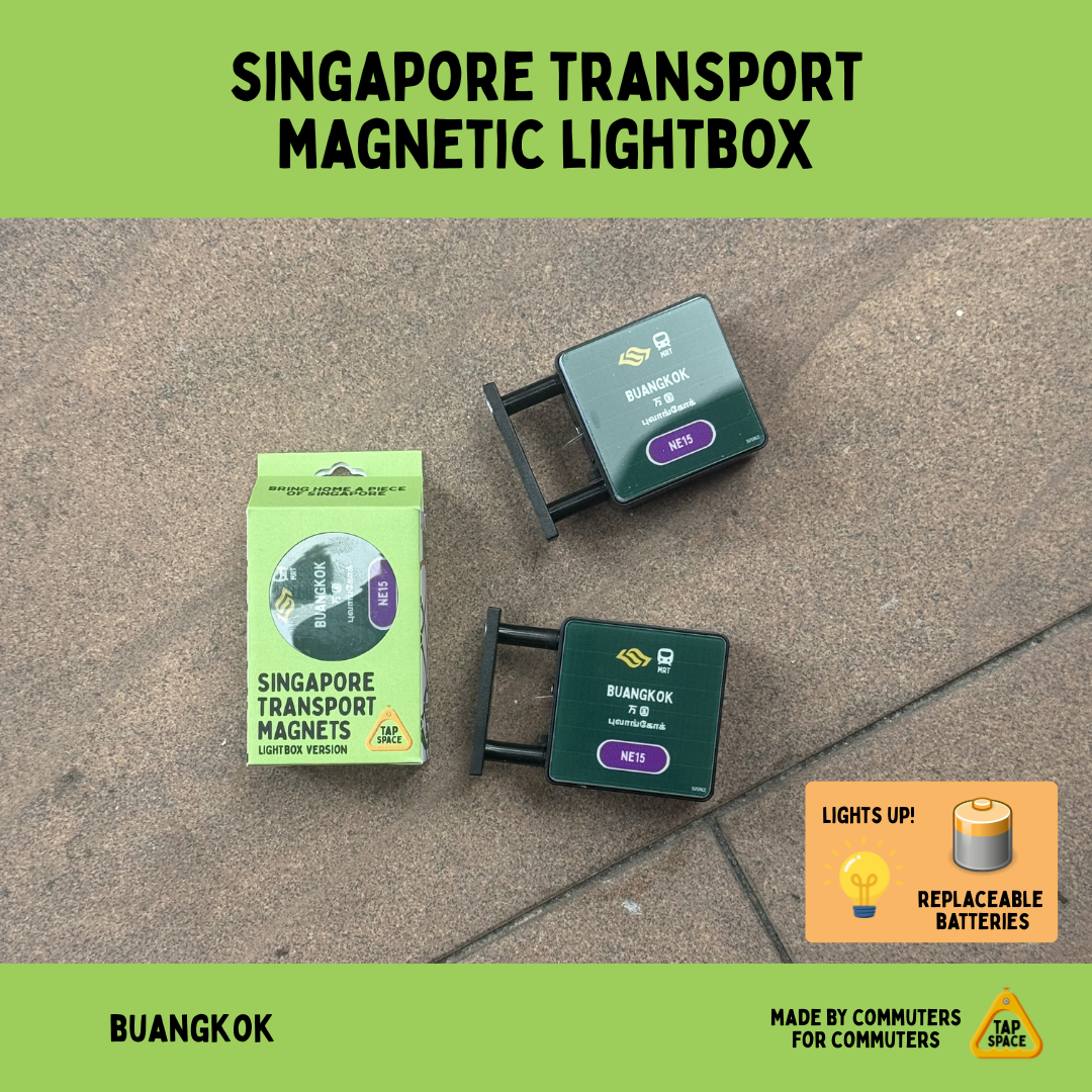 Buangkok MRT Station Magnetic Lightbox