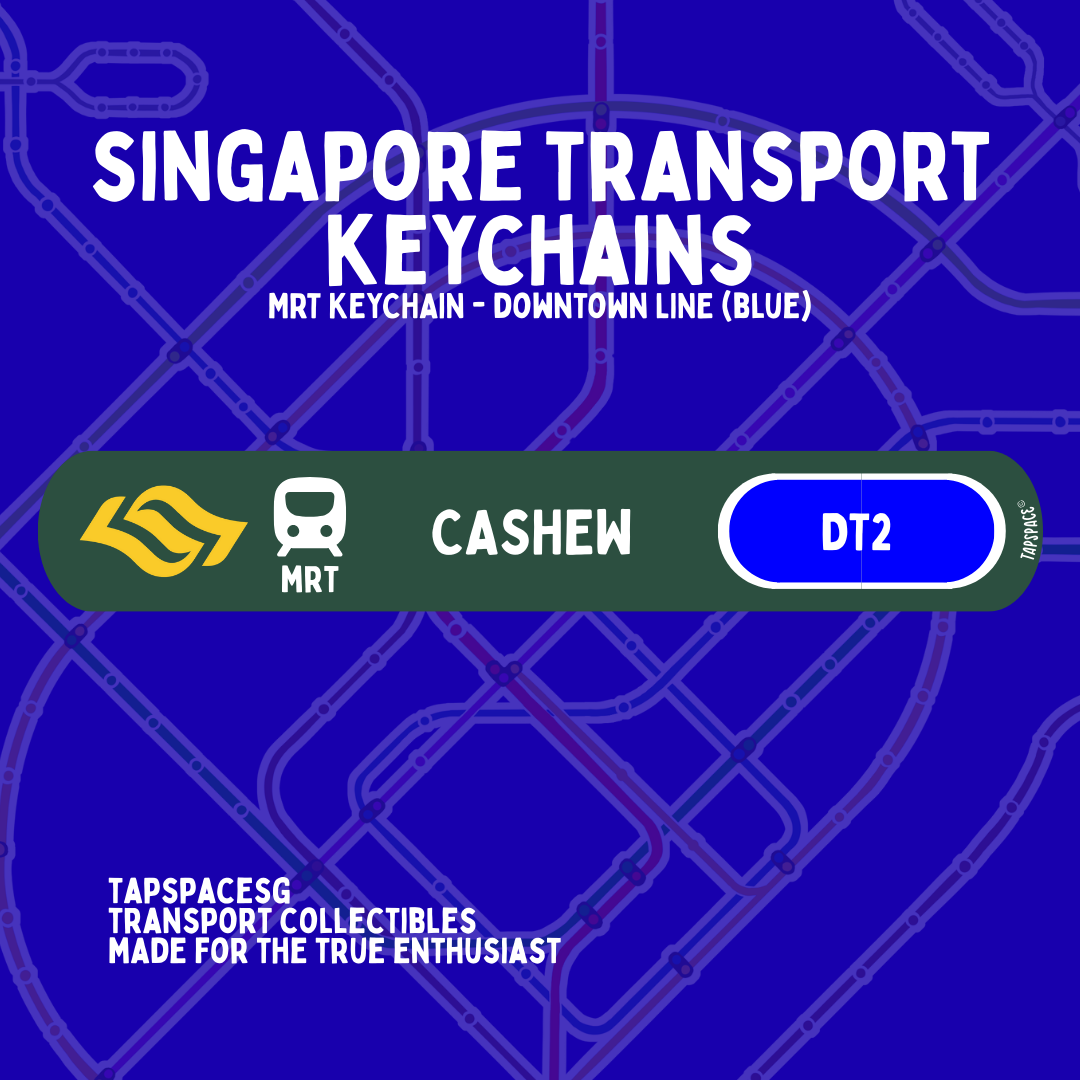 Cashew MRT Station Keychain