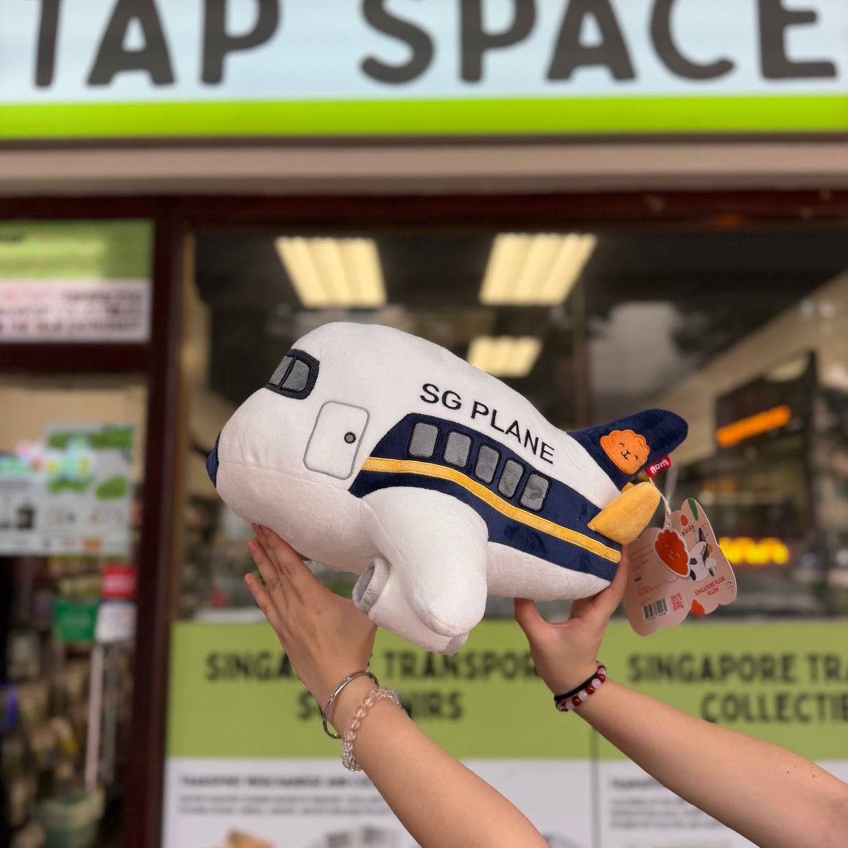 (NOM) Singapore Plane Plush