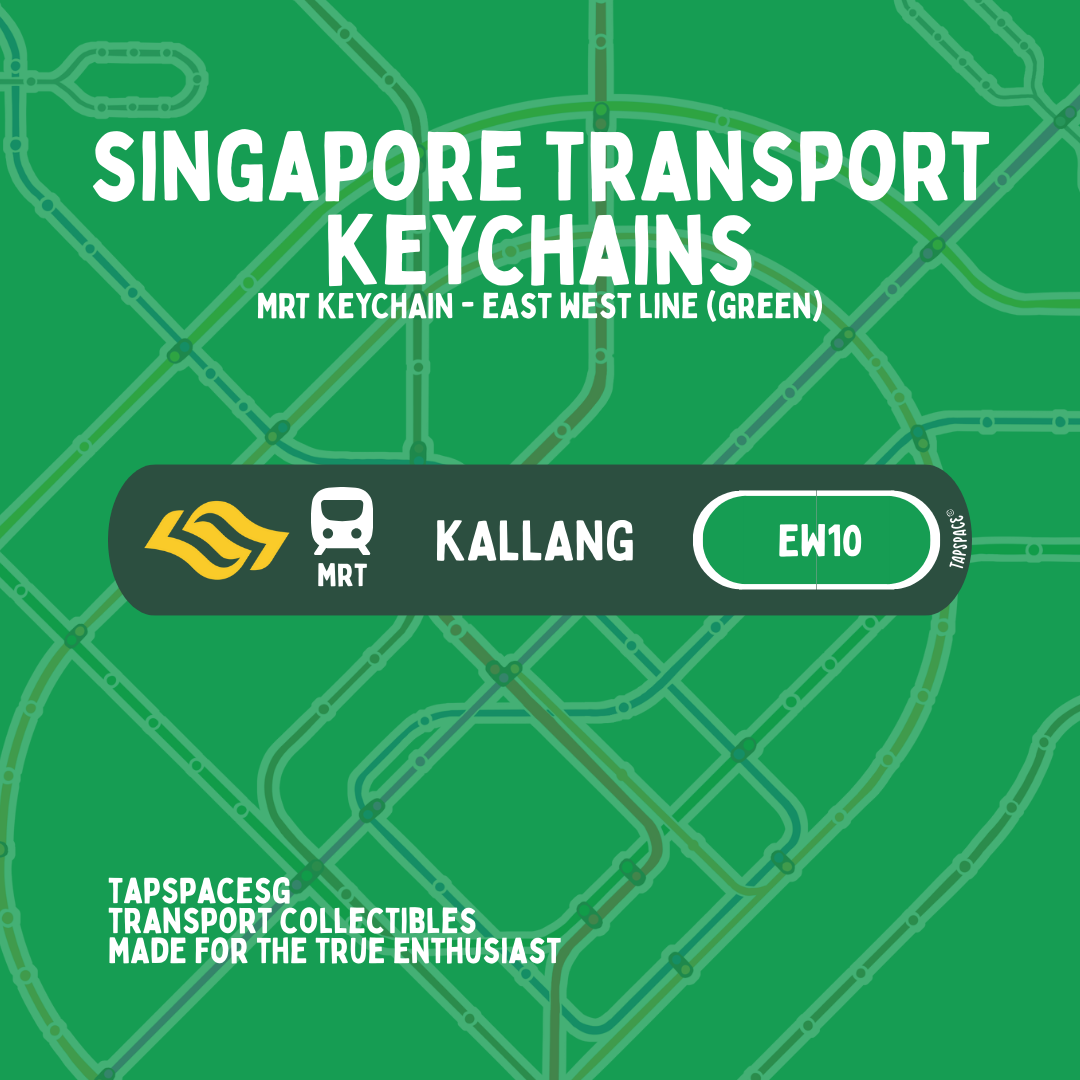 Kallang MRT Station Keychain