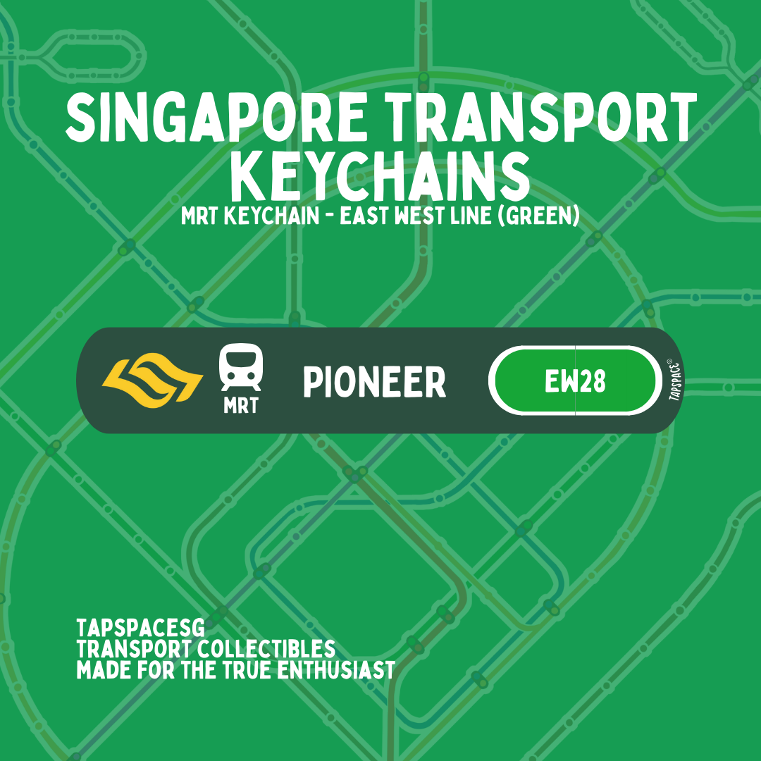 Pioneer MRT Station Keychain