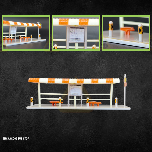(MC) ACC02 Bus Stop Diorama