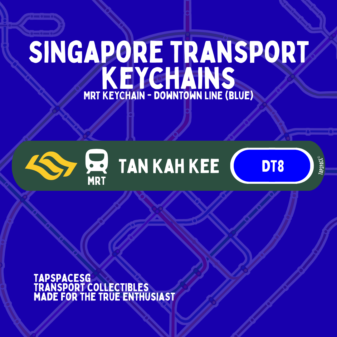 Tan Kah Kee MRT Station Keychain