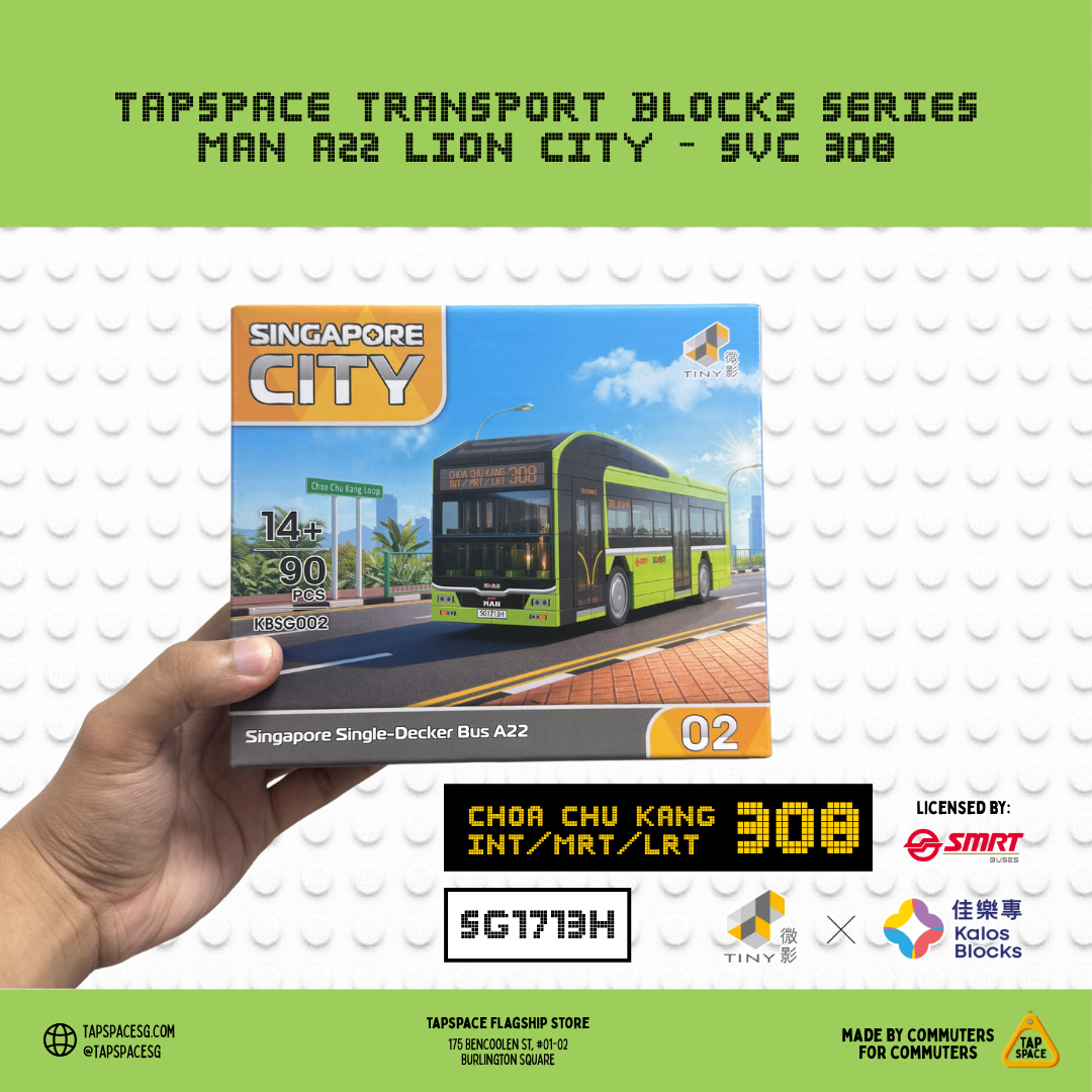 (TINY) SG02 - Man A22 Single Decker Transport Blocks - SVC 308