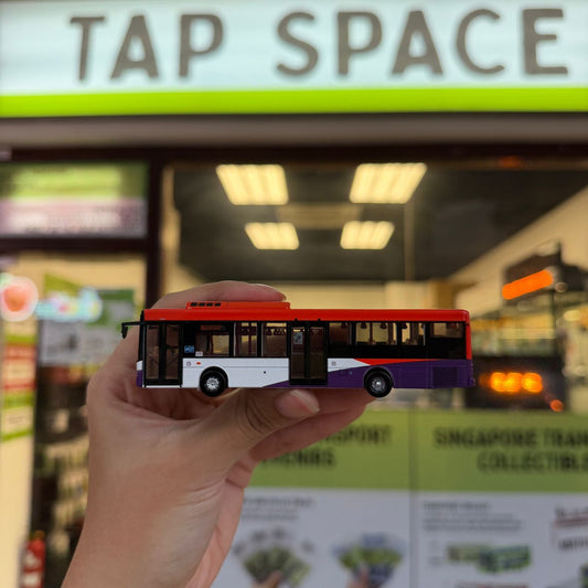 (MC) SG21 Scania K230UB Red and Purple Bus - SVC 103