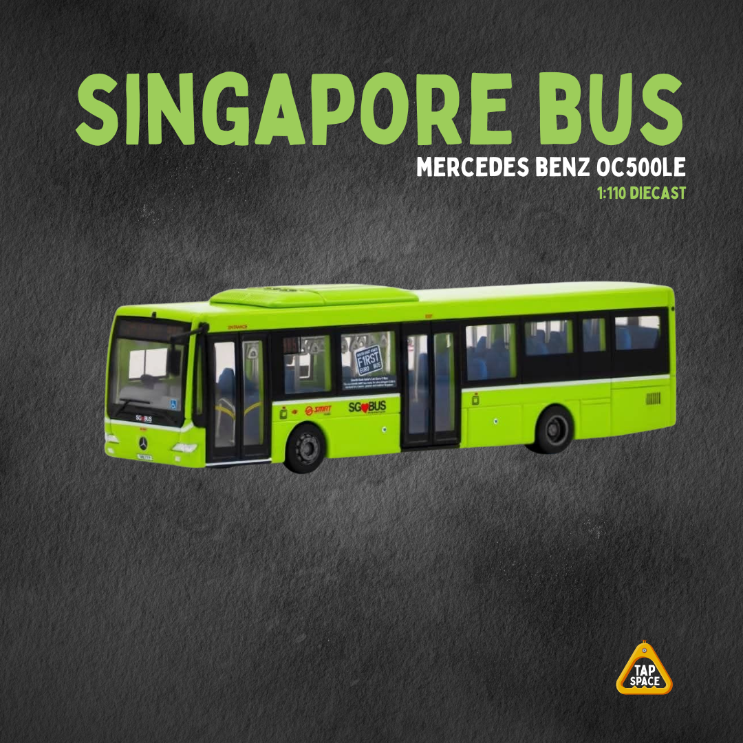 (MC) SG 77 Mercedes OC500LE Green - Svc 985