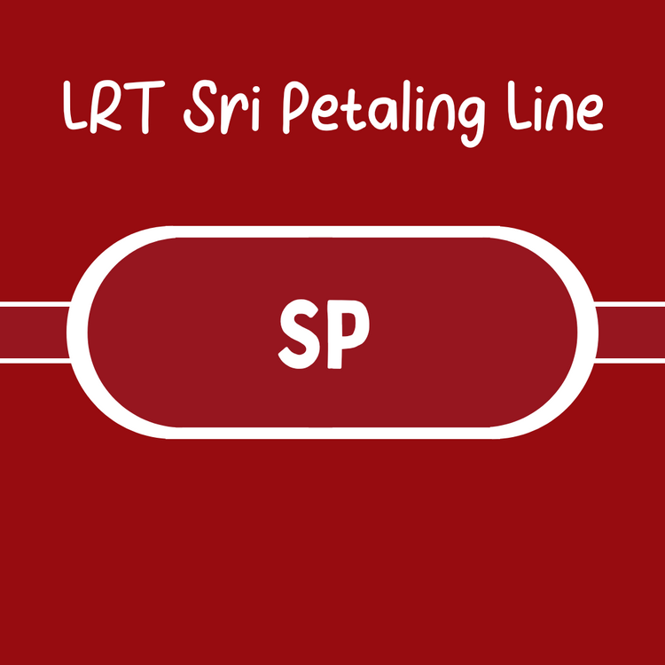 LRT Sri Petaling Line Keychains