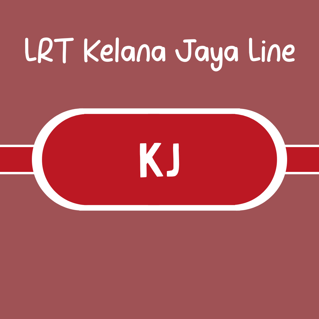 LRT Kelana Jaya Line Keychains