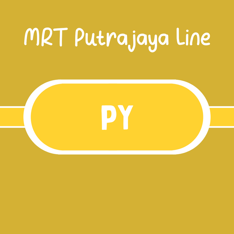 MRT Putrajaya Line Keychains