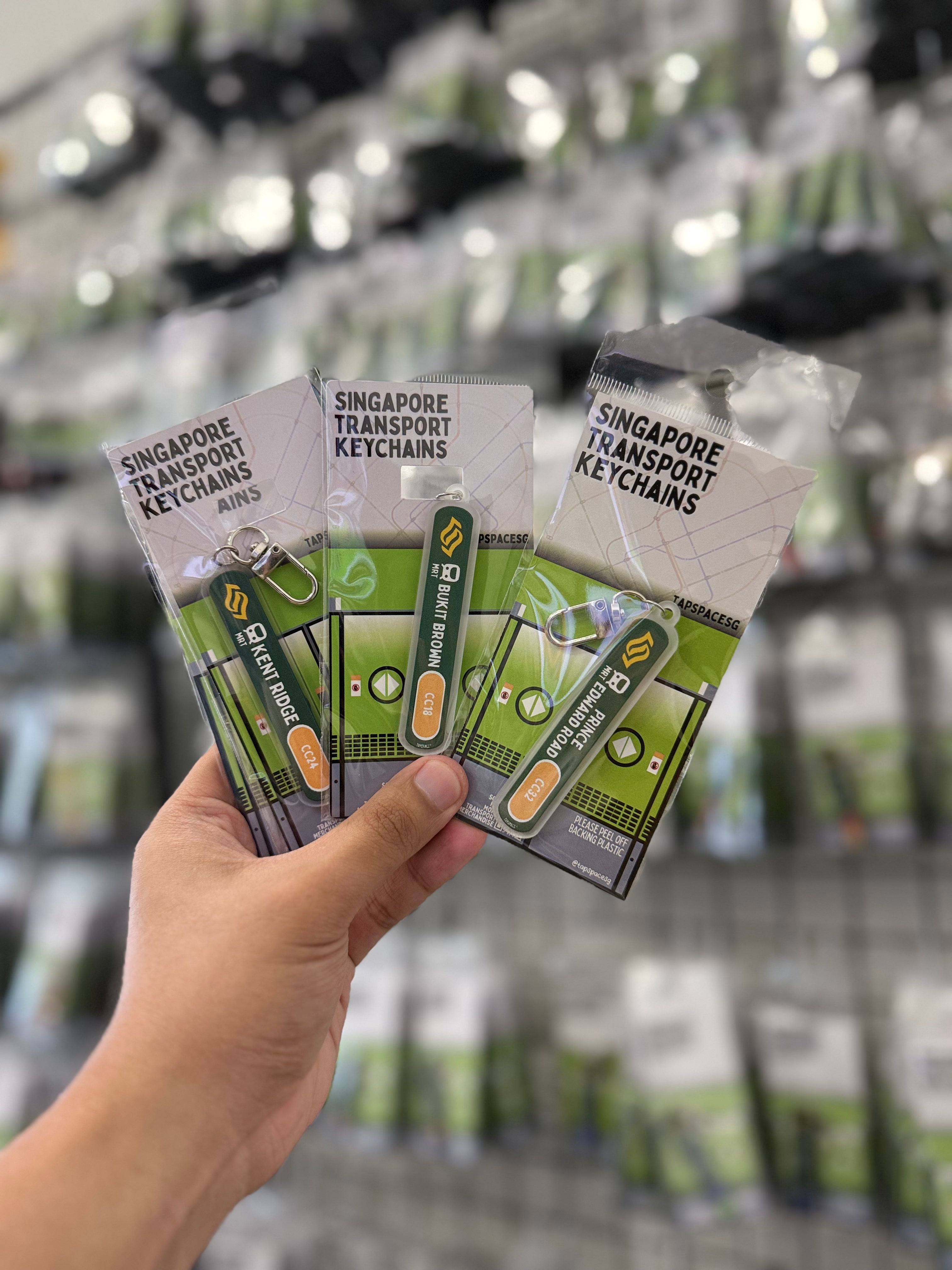 Circle (Orange Line) MRT Keychain