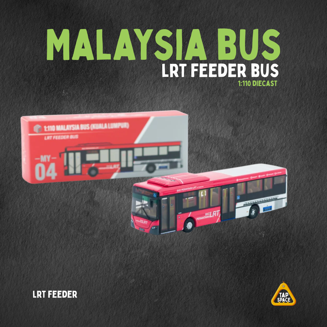 (MC) MY04 Scania KUB01 LRT Feeder Diecast Bus