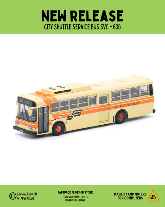 (MC) SG75 City Shuttle Service Nissan Diesel -Svc 605