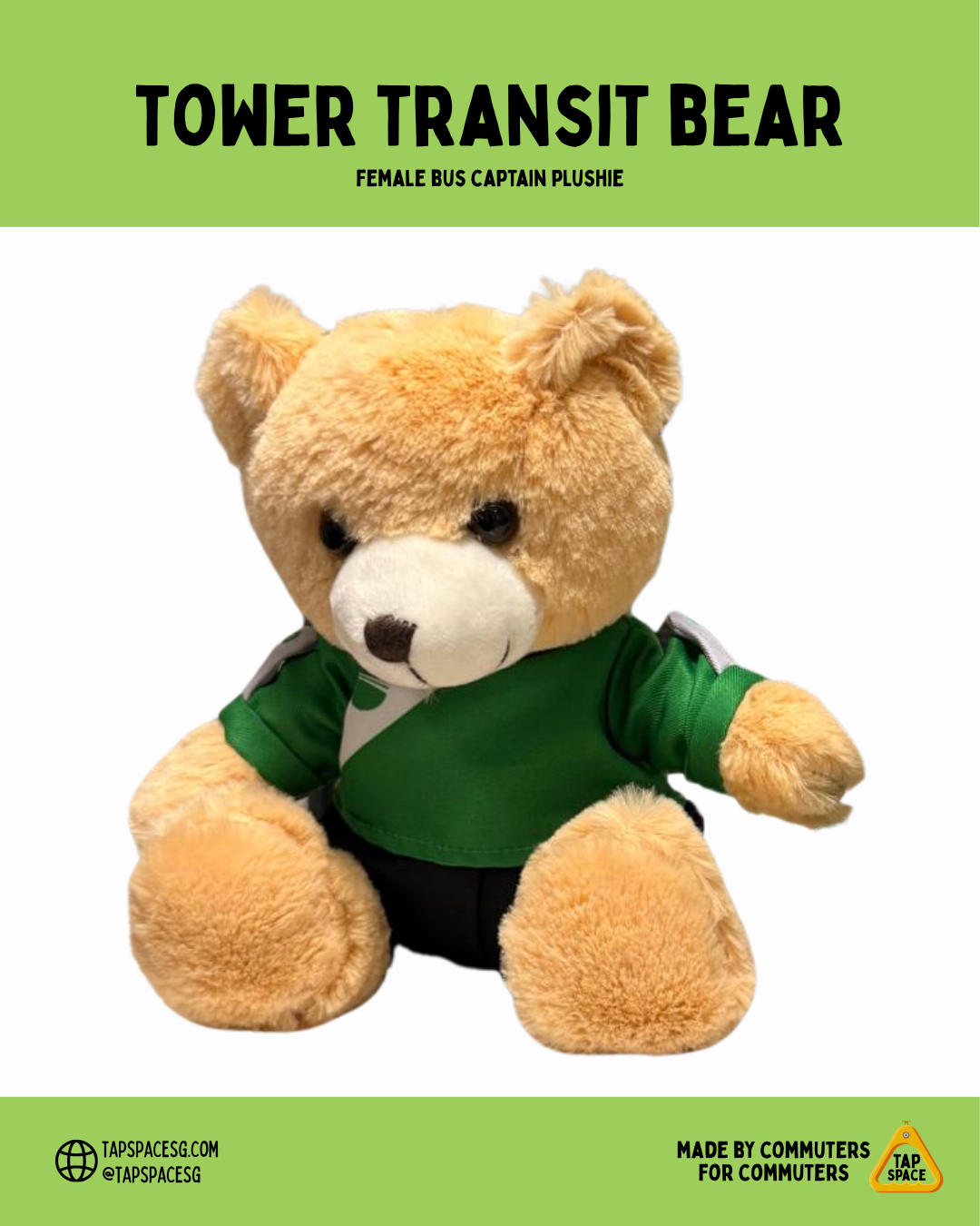 Tower Transit Plush Bear
