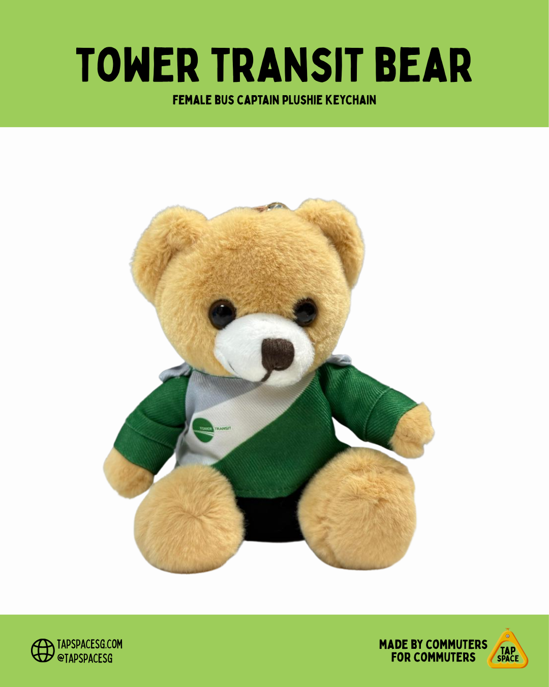 Tower Transit Plush Bear