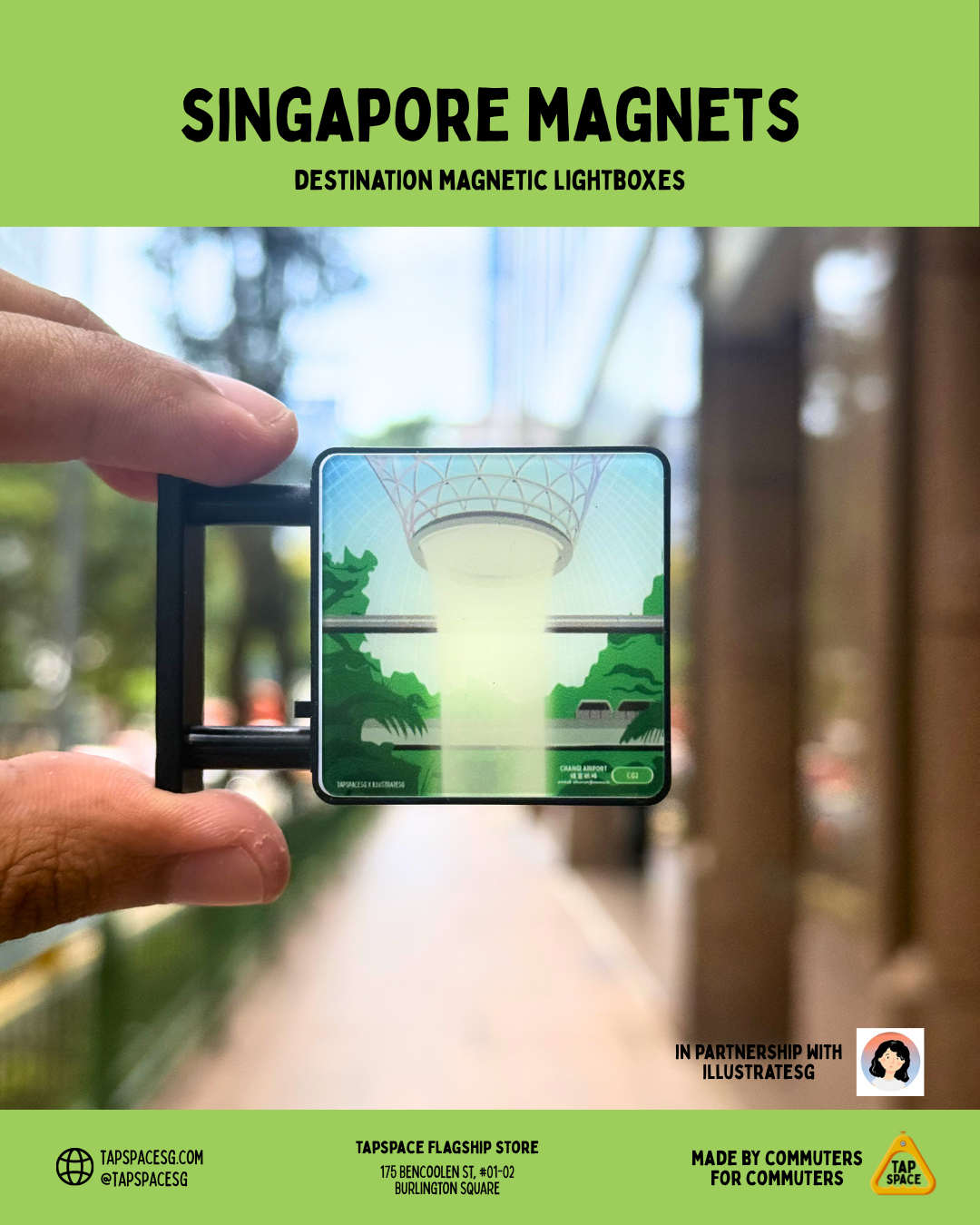 (TSXILSG) Jewel Changi Magnetic Lightbox