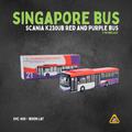 (MC) SG21 Scania K230UB Red and Purple Bus - SVC 405