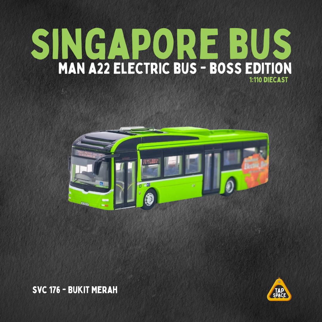 (MC) MAN A22 Electric Bus (Boss Edition) - SVC 176