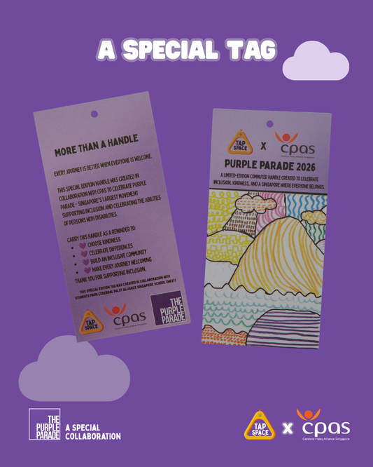 Tap Space × CPAS – Purple Parade 2026 Special Edition Handle Set 💜