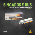 (MC) SG71 Nissan Diesel Trans Island Bus - SVC 950