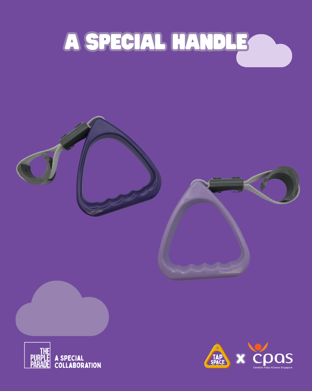 Tap Space × CPAS – Purple Parade 2026 Special Edition Handle Set 💜