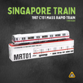 (MC) MRT01 Singapore Train – 1987 C151 Mass Rapid Train