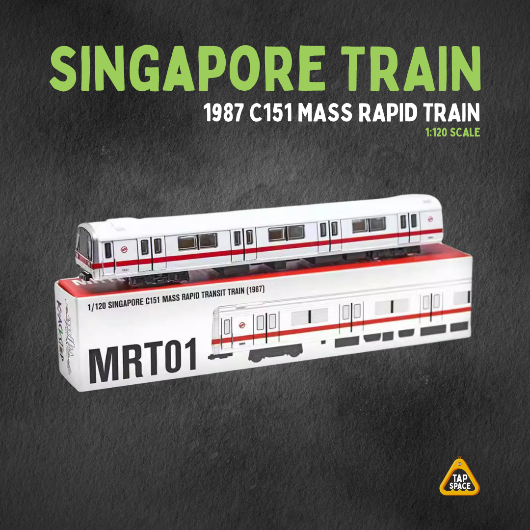 (MC) MRT01 Singapore Train – 1987 C151 Mass Rapid Train