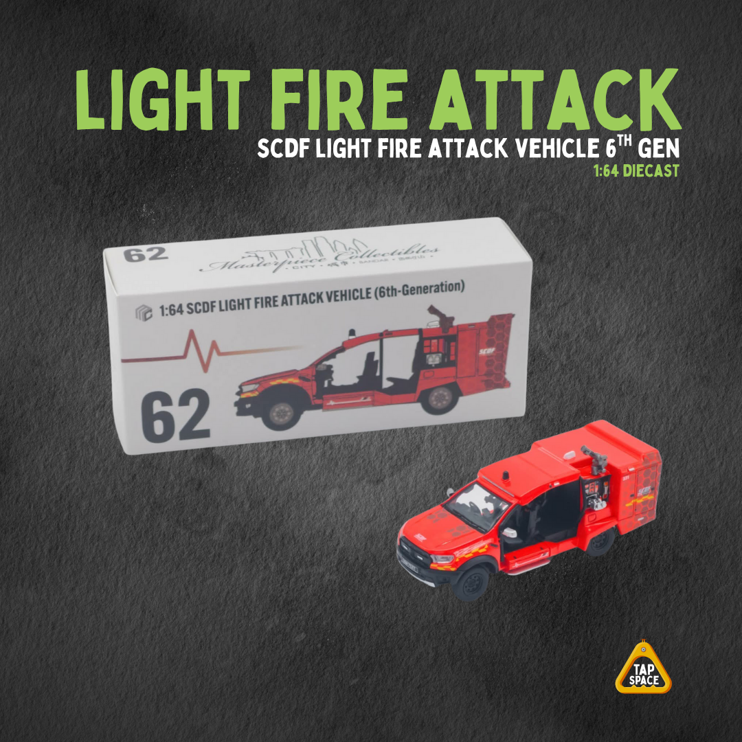 (MC) SG62 SCDF Light Fire Attack Vehicle (6th Gen)