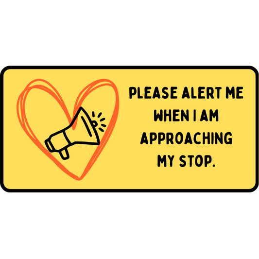 Please Alert Me MRT Icon Keychain