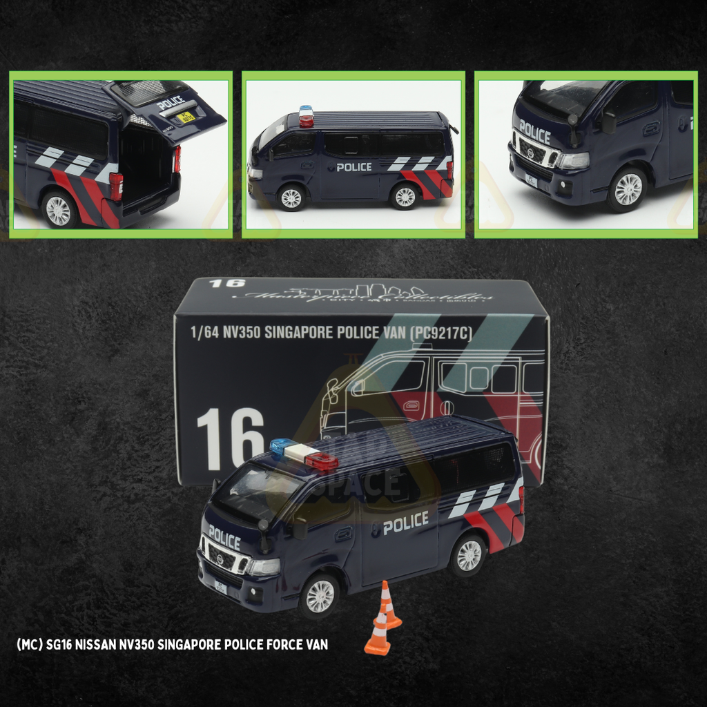 (MC) SG16 Nissan NV350 Singapore Police Force Van