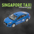 Singapore Taxi – Toyota Prius (Blue Comfort) 1:18 Scale Resin Model