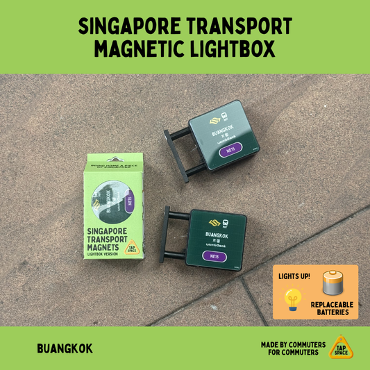 Buangkok MRT Station Magnetic Lightbox
