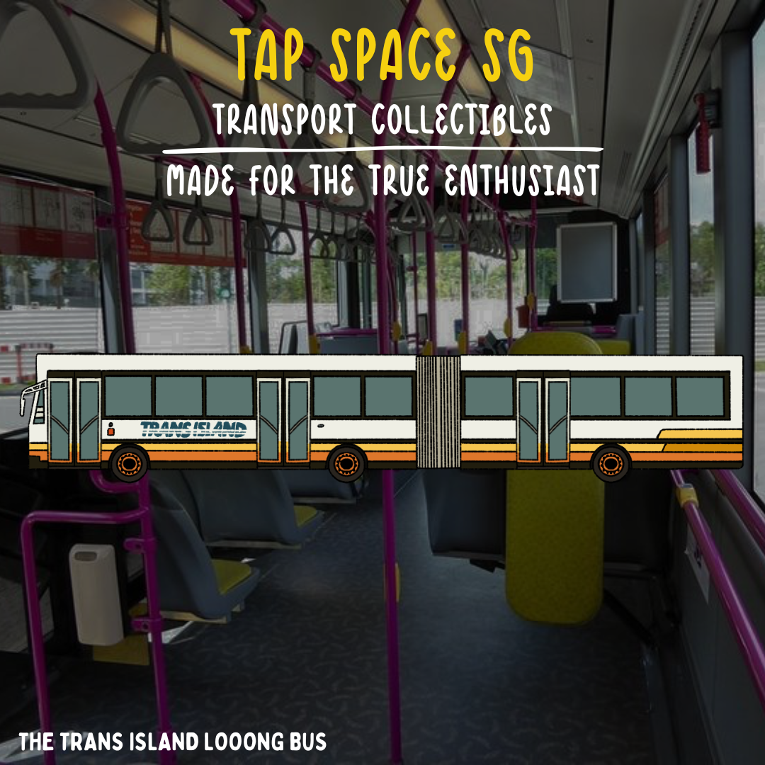 The Trans-Island Looong Bus Keychain