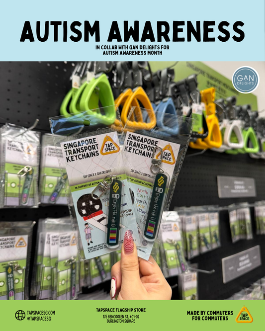 TS X GD Autism Awareness Keychain