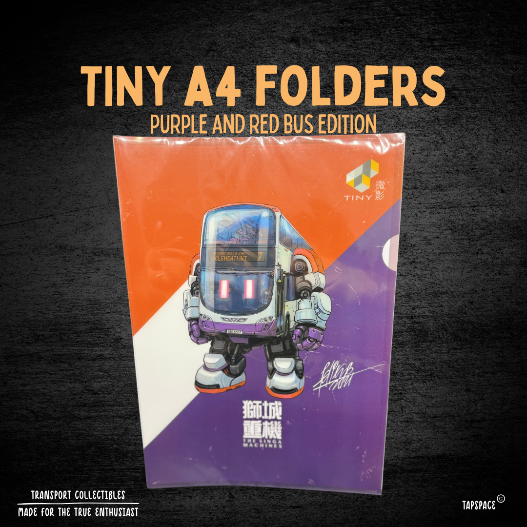 TINY Singa A4 Folder – Volvo B9TL SBS Bus
