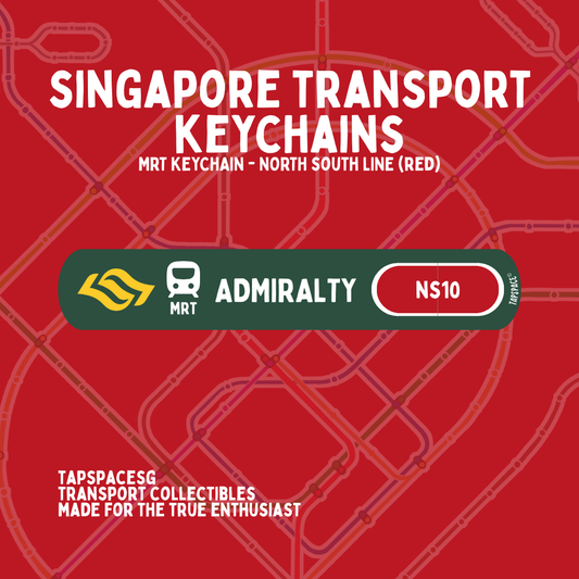 Admiralty MRT Station Keychain