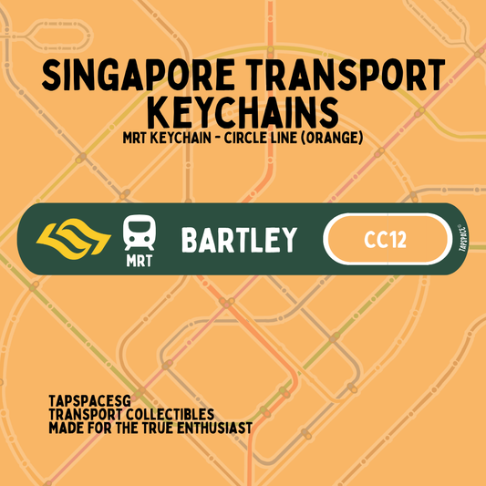 Bartley MRT Station Keychain