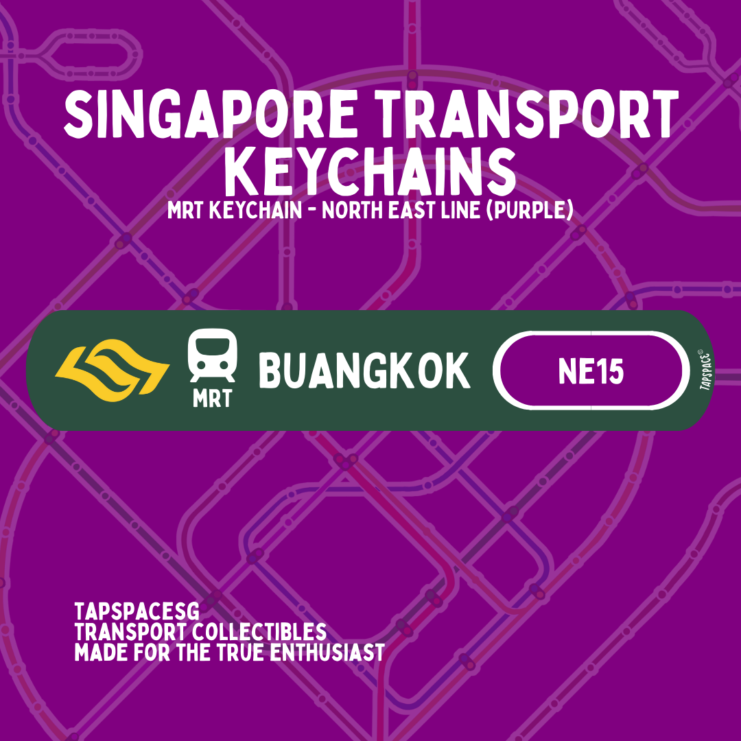 Buangkok MRT Station Keychain