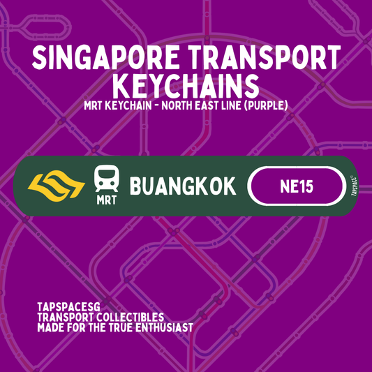 Buangkok MRT Station Keychain