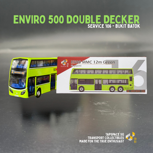 SG16 Enviro 500 Singapore Double-Decker Bus (Service 106 Bukit Batok)