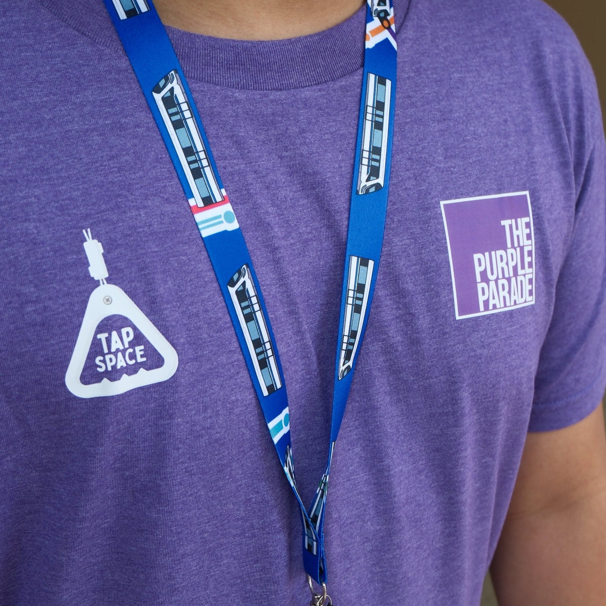 Tap Space × The Purple Parade – “A More Inclusive Journey Together” T-Shirt 💜