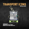 MAN A95 Front Transport Icons Keychain