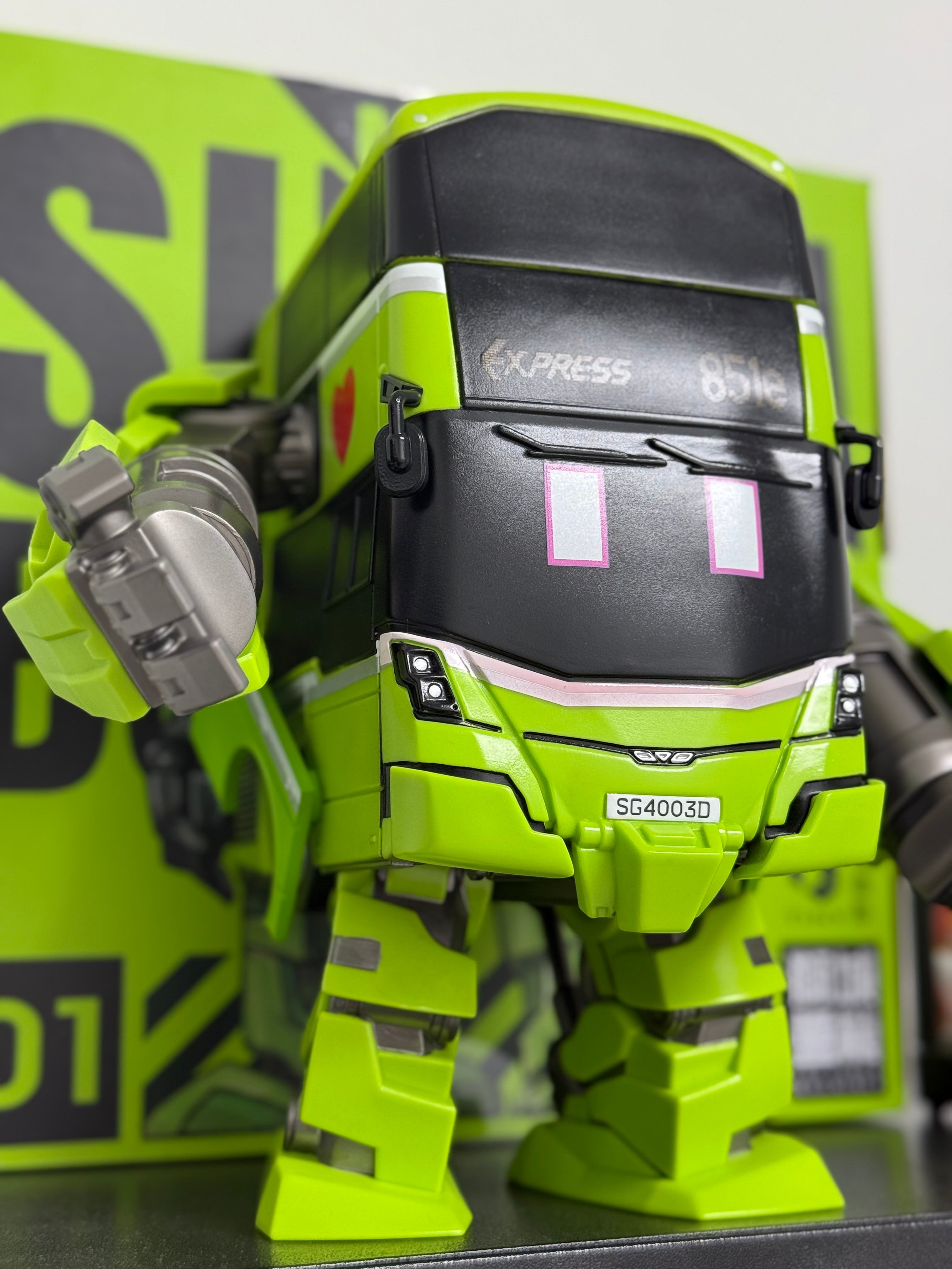 TINY The SINGA BUS Machine Figurine