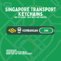 Kembangan MRT Station Keychain