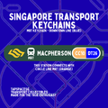 MacPherson MRT Station Keychain