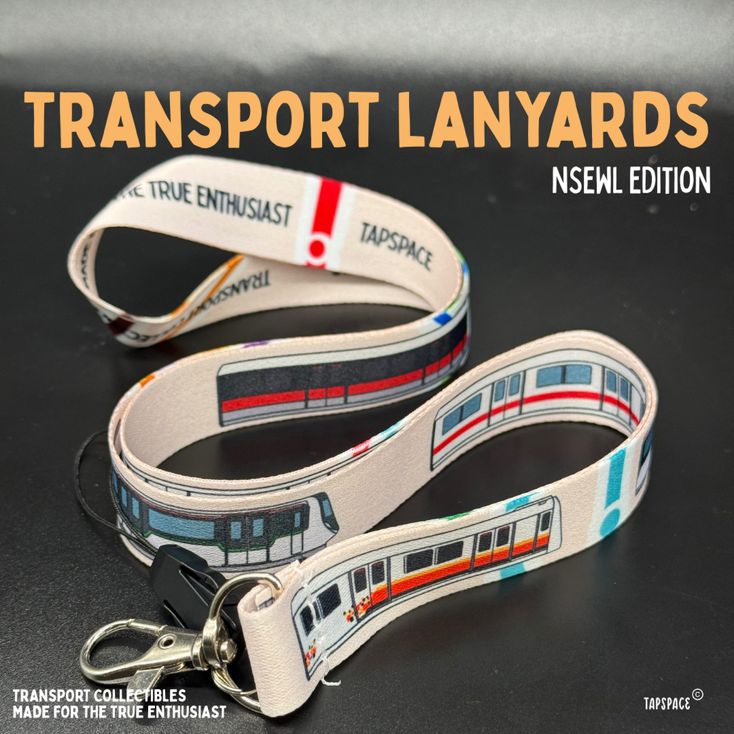 East-West (Green Line) MRT Keychain | Tap Space Singapore