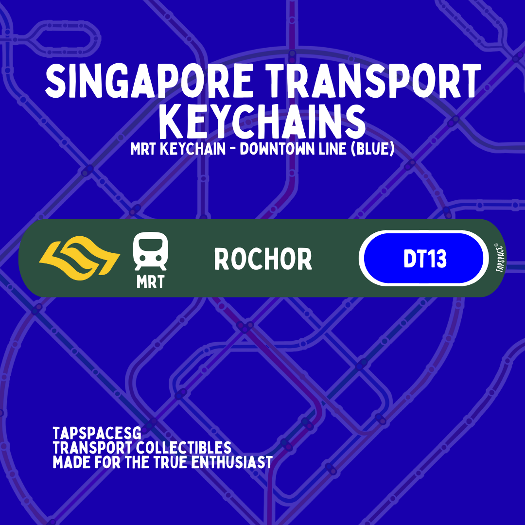 Rochor MRT Station Keychain