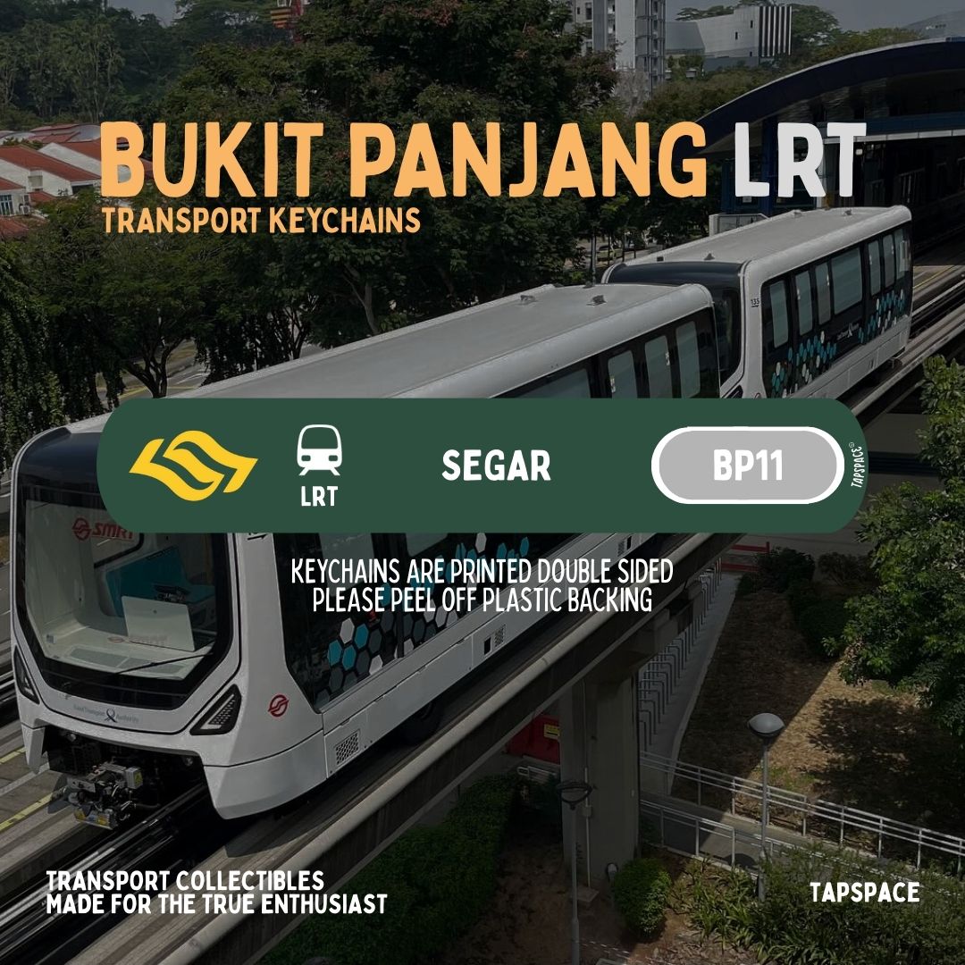 Segar BPLRT Station Keychain